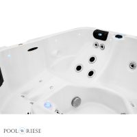 Passion Spas - Spa Relax - Sterling White with Grey