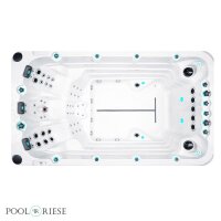Passion Spas - Swimspa Activity 1 Deep - Sterling White...