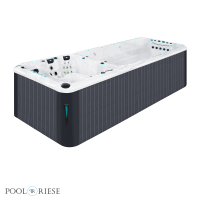 Passion Spas - Schwimmspa Energy Deep - Sterling White with Grey