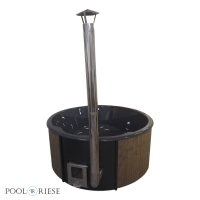 Poolriese Hot Tub in grau, Durchmesser 200 cm