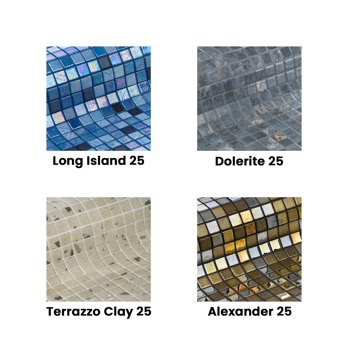 Mosaik Premium Pool 4 Farben