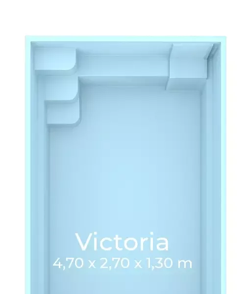Pool Victoria in der Größe 4,70x2,70x1,30m Vorschauansicht
