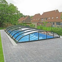 ELEGANT Poolüberdachung von Alukov Profilrahmen 60 x...