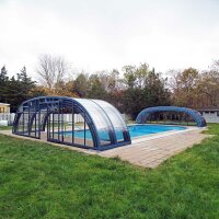 TROPEA Poolüberdachung von Alukov Profilrahmen 60 x 63 mm PROGRES
