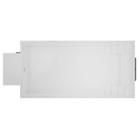 PP-Pool Premiumpaket mit Überdachung 6 m x 3 m x 1,366 m weiß