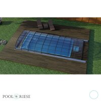 PP-Pool Premiumpaket mit Überdachung 6 m x 3 m x 1,366 m weiß
