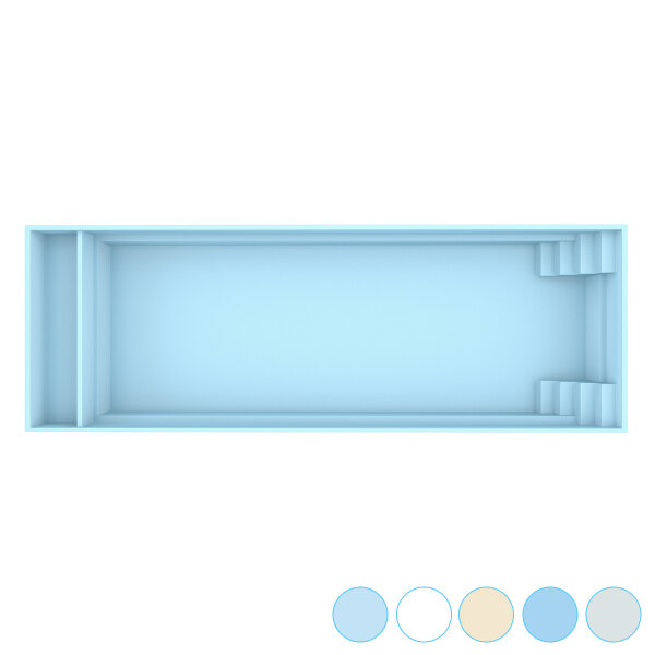 Poolriese GFK-Pool Bahama in verschiedenen Ausführungen