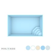 Poolriese GFK-Pool Saba in verschiedenen Ausführungen