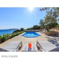 Poolriese GFK-Pool Matera 8,00 m x 3,20 m x 1,52 m hellblau