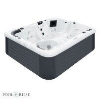 Passion Spas - Whirlpool Repose - Sterling White with Grey