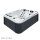 Passion Spas - Whirlpool Soulmate - Sterling White with Grey