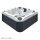 Passion Spas - Whirlpool Solace - Sterling White with Grey