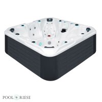 Passion Spas - Whirlpool The Joy - Sterling White with Grey