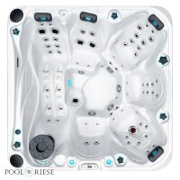 Passion Spas - Whirlpool Admire - Sterling White with Grey