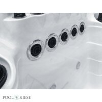Passion Spas - Swimspa Activity 2 - Sterling White with Grey