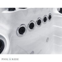 Passion Spas - Swimspa Activity 2 Deep - Sterling White with Grey