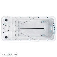 Passion Spas - Schwimmspa Fitness 2 Deep - Sterling White...