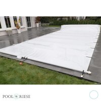 PP-Pool Premiumpaket mit Ganzjahresplane 5 m x 3 m x 1,366 m grau