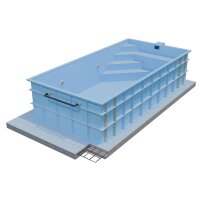 PP Skimmerpool 6 m x 3 m  x 1.5 m
