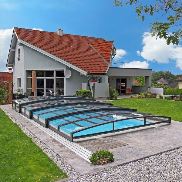 VIVA™ Poolüberdachung von Alukov Profilrahmen 60 x 63 mm PROGRES